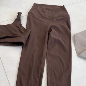Splits59 Chocolate Brown Leggings
